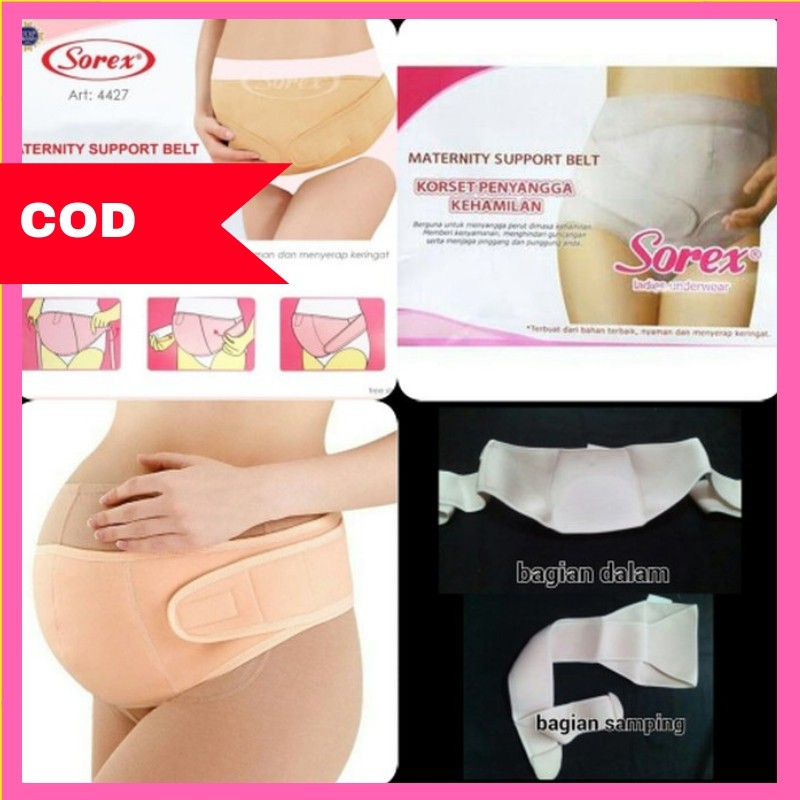 Korset Penyangga Kehamilan, Stagen Penyangga Hamil Support Maternity Belt Sorex (Korset Hamil)