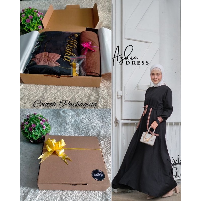 Paket Hemat Hampers Gamis set Hijab+Bros//Hampers Kado//Hampers Lengkap