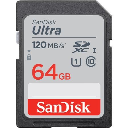 SD CARD 64GB 120mb/s Garansi 5 thn Sandisk Memory Kamera SDCARD SDXC