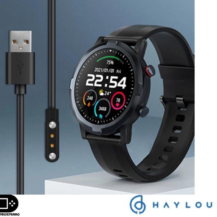Kabel USB Charger XIAOMI HAYLOU SOLAR LS05 / RT LS05S S Charging Smart Watch LS 05