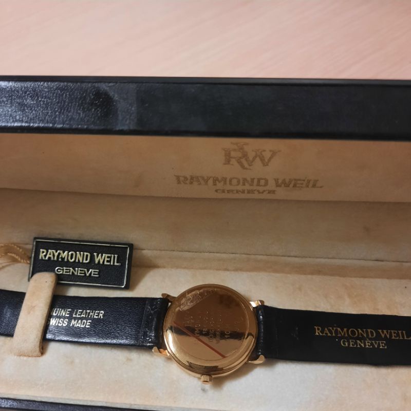 (SOLD) NOS Raymond Weil Goldplate 18K Original PreOwned Preloved Bekas