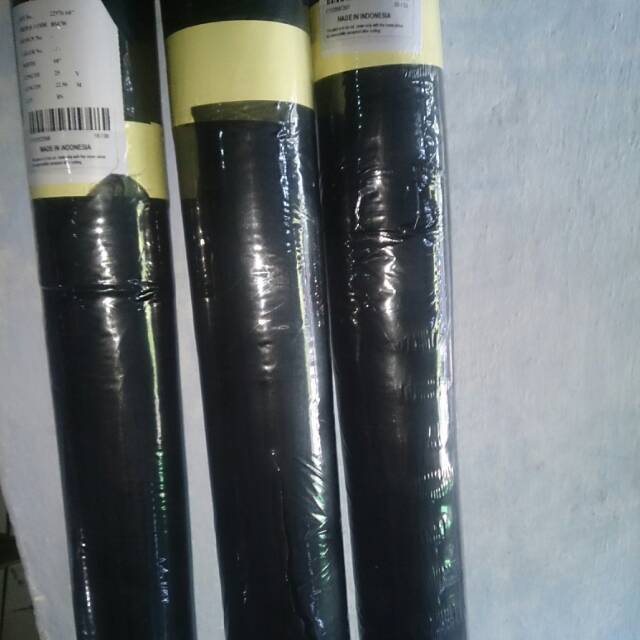 kain sifon silky jetblack