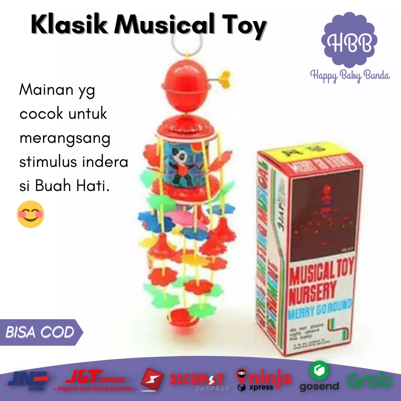 Mainan Musik Stimulasi Bayi 0 6 Bulan Gantung - A00035