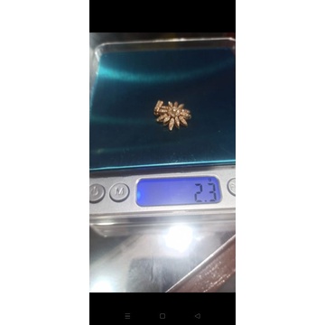 liontin berlian bintang laut