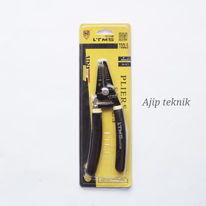 Tang Crimping Kabel,Tang Skun Multifungsi 8&quot; LTMS