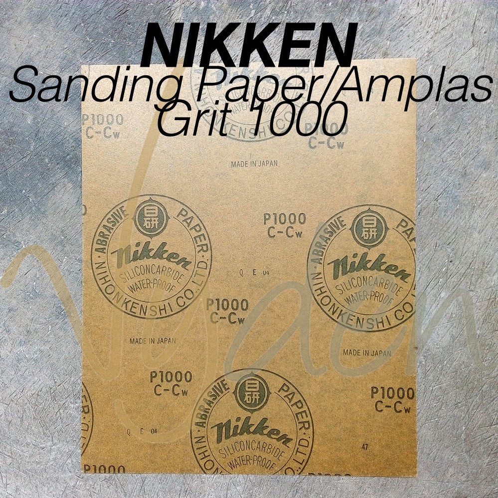 MURAH Amplas Sanding Paper Nikken Grit 1000 Cat Mobil Motor