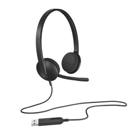 Headset Logitech H340 USB with Noise Canceling Mic &quot; Logitech H340 &quot;