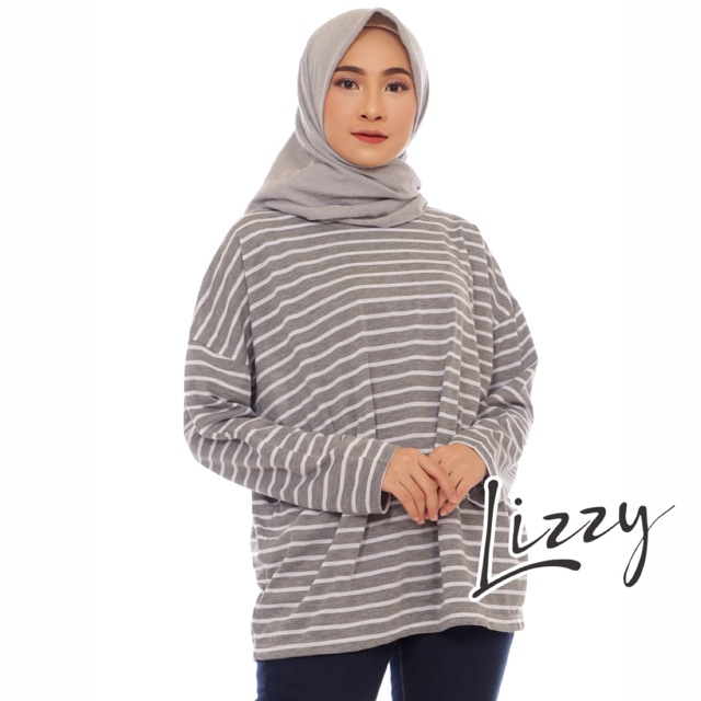 Lizzy - OVERSIZED LONG SLEEVE MISTY