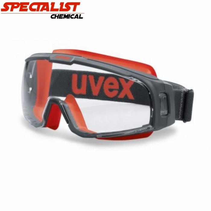 Kacamata Google Uvex U-Sonic Original Germany - Kacamata Safety Goggle