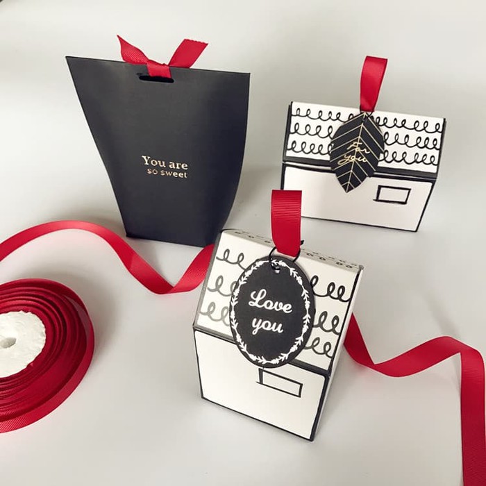 

JGO pita kado natal christmas merah dekorasi bungkus kado imlek