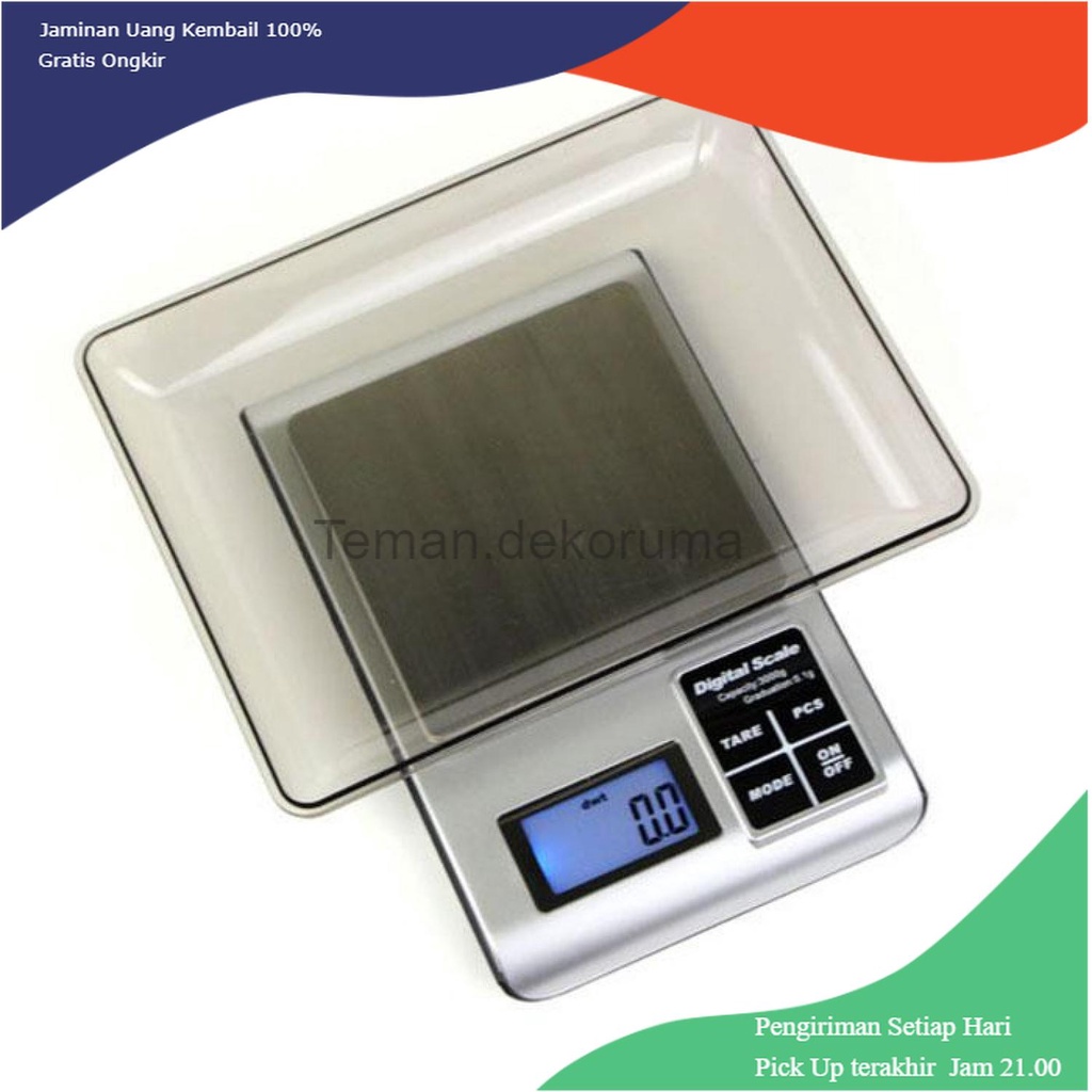 TD-AI02 5KW 1.8 Inch LED Digital Electronic Jewelry Scale 3000g x 0.1g