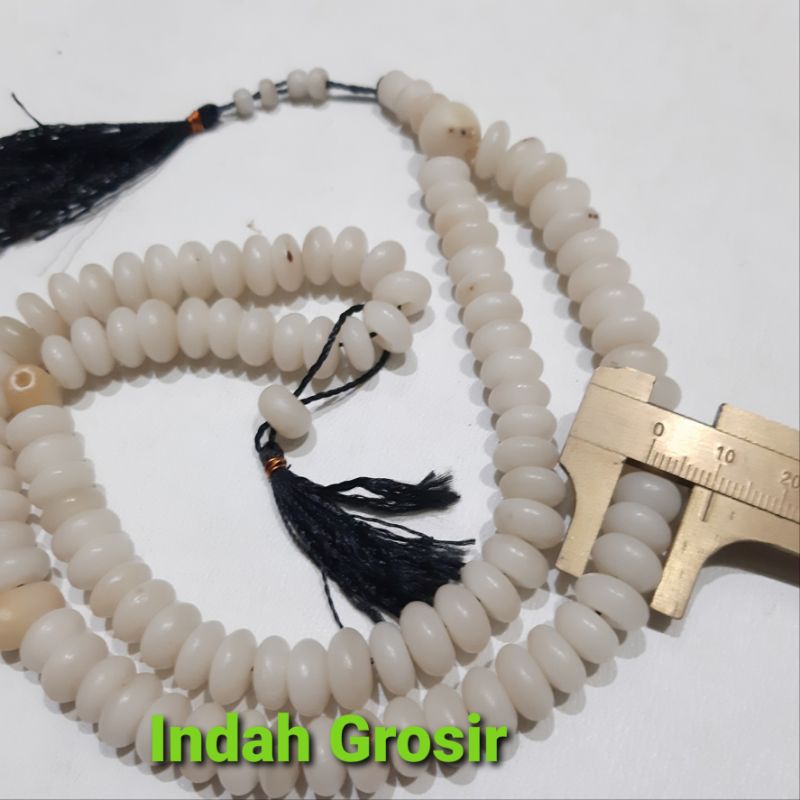 Tasbih Pucuk Gebang Model Donat Atau Gepeng 10mm x 5mm 99butir Original