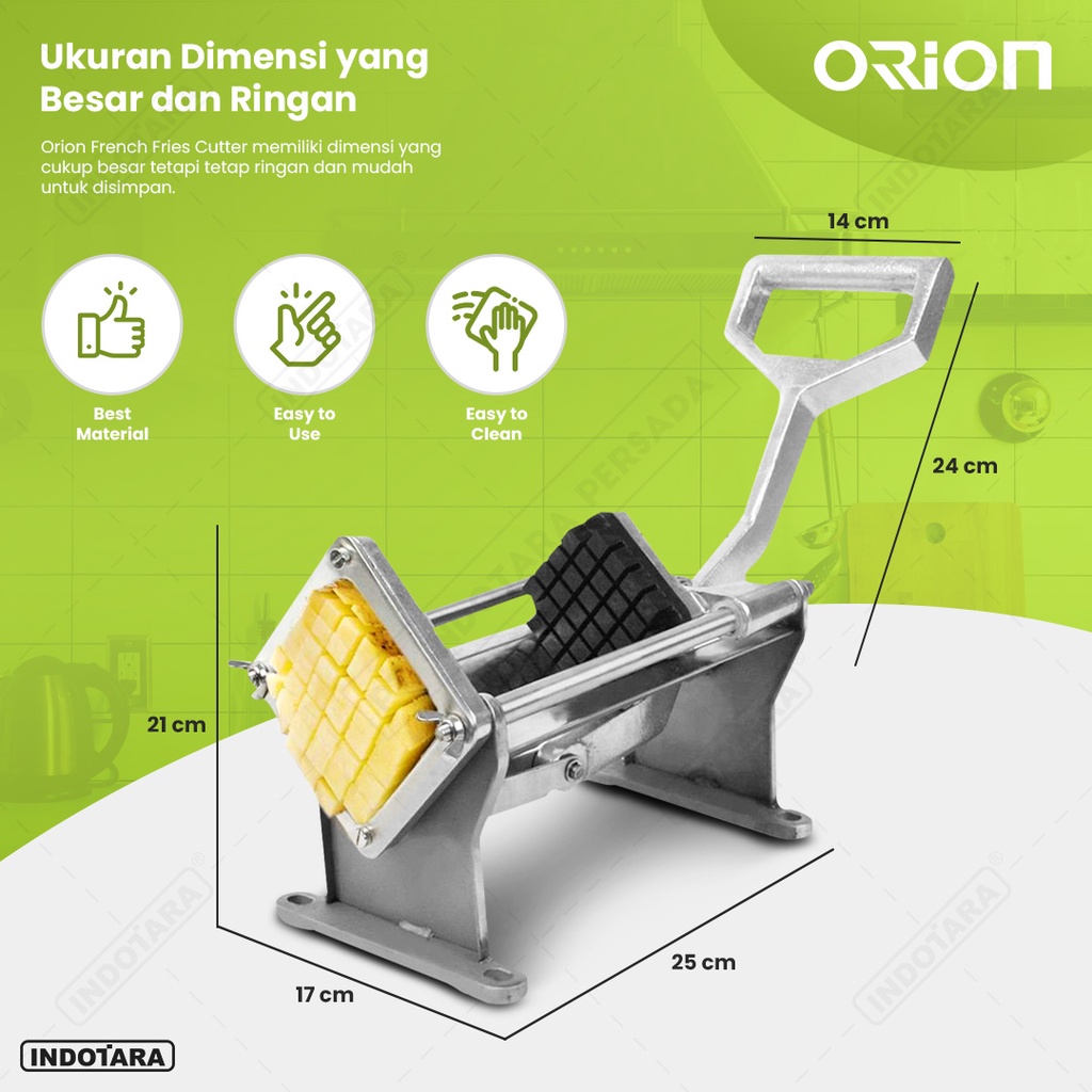 Alat Pemotong Kentang / Manual Potato Cutter Orion - PC1358