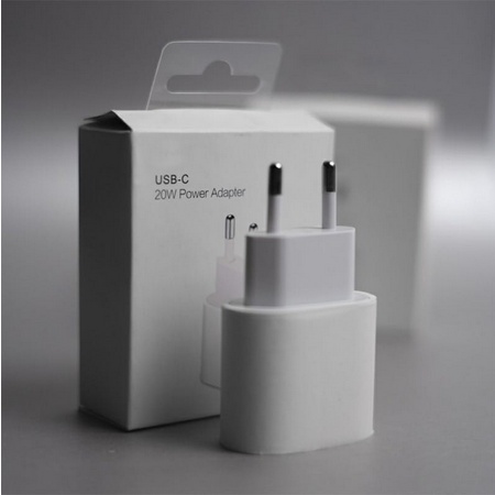 Batok Charger Adapter USB Type C To Apel 20 Watt Fast Charging