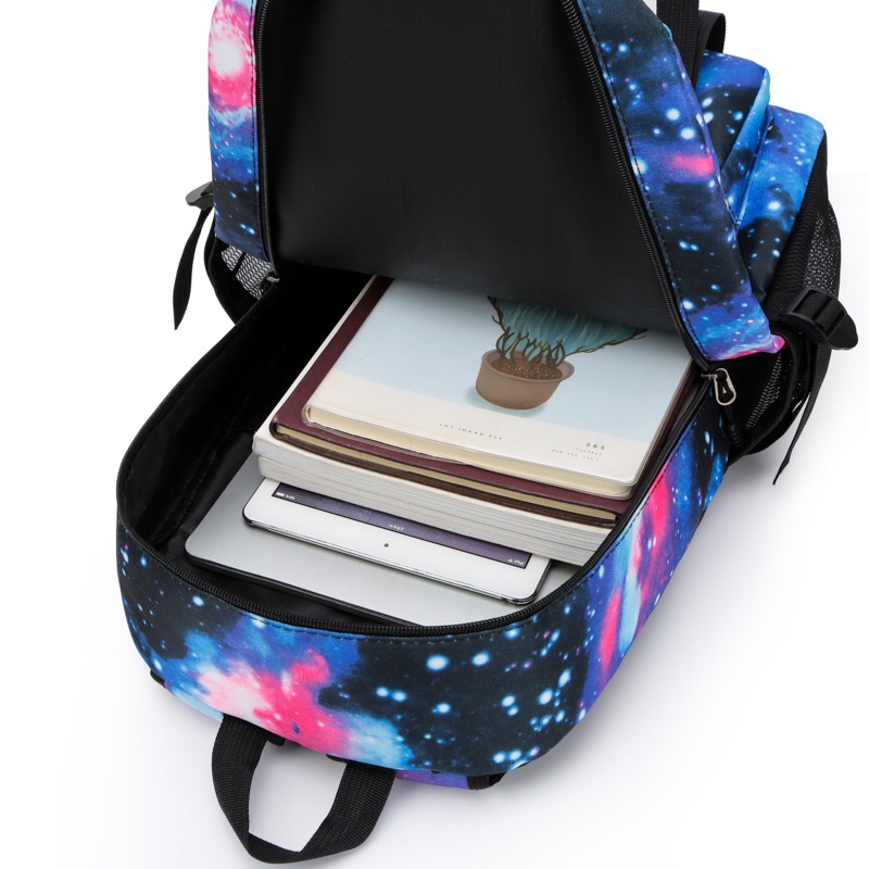 Highland Tas Ransel Pria Luminous Backpack Tas Punggung Sekolah Kerja Tas Kekinian Unisex TR506