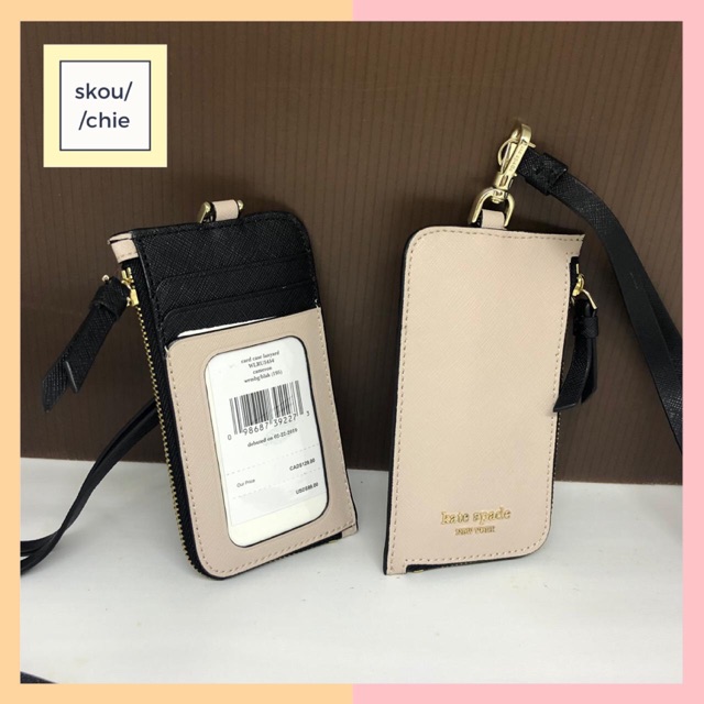 kate spade cameron card case lanyard