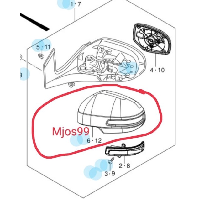 COCER SPION ERTIGA 2016- 2017 GX TYPE 3 ASLI