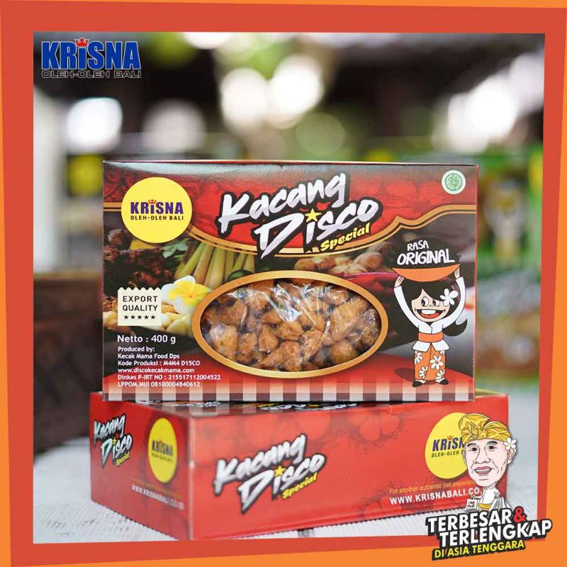 

KACANG DISCO KRISNA ASLI BALI / OLEH-OLEH BALI KACANG KAPRI