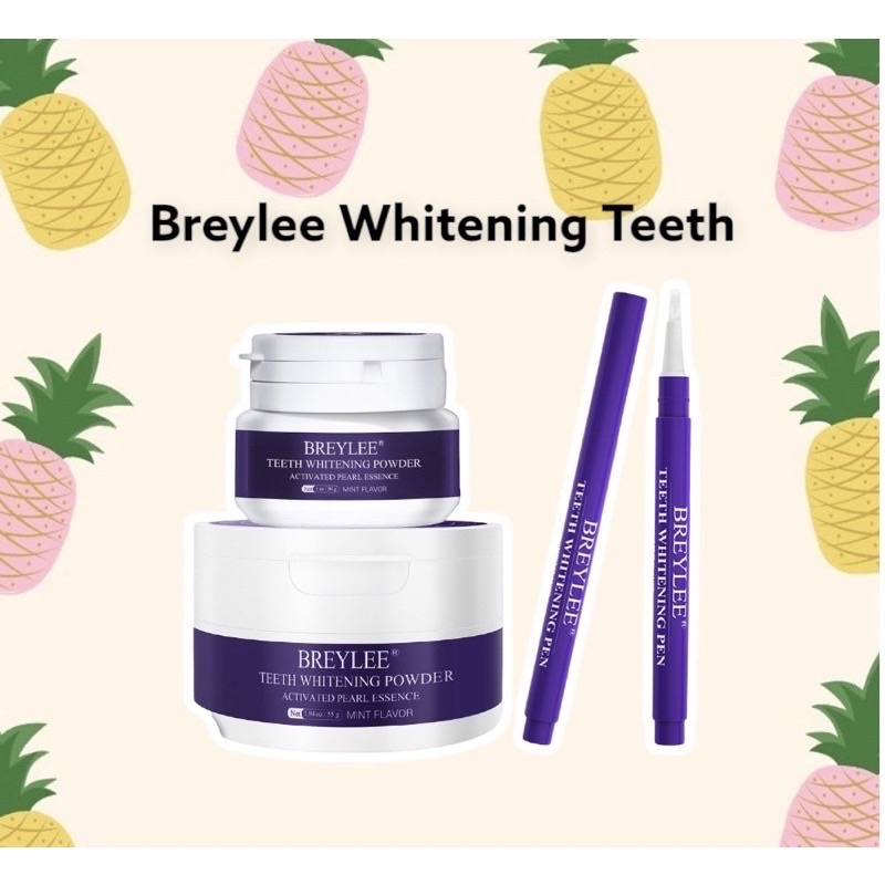 BREYLEE TEETH WHITENING POWDER / PEMUTIH GIGI