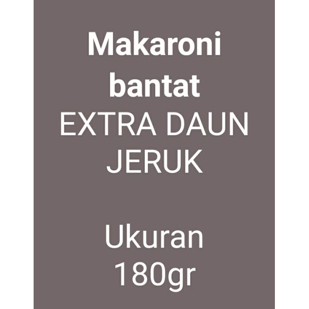 

Chekout makaroni ukuran 120gr, 180gr, 250gr