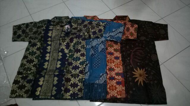 Kemeja Hem Batik Anak Usia 11 - 15th