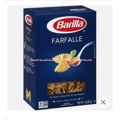 Barilla Farfalle Italia 500gr Makaroni Pita Barila Pasta Model Pita Durum Wheat Semolina Pasta Ribbon Instan Makanan Pasta Italia Farfale Parfale