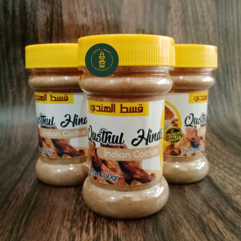 Qusthul Hindi Qist Al-Hindi 100gr PREMIUM QUALITY (Free Sendok Kecil)