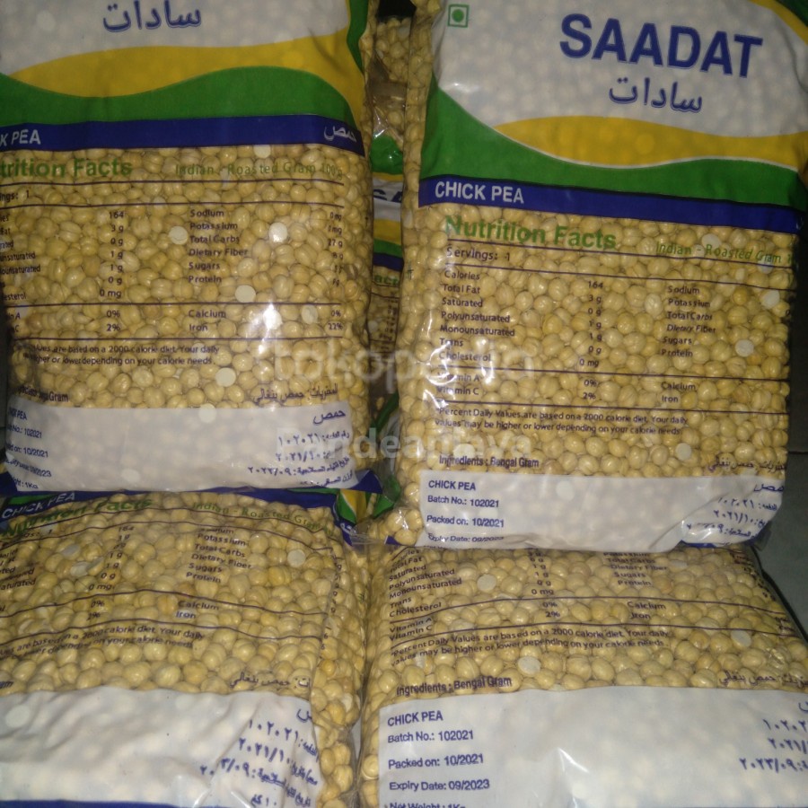 

kacang arab saadat kemasan 1kg