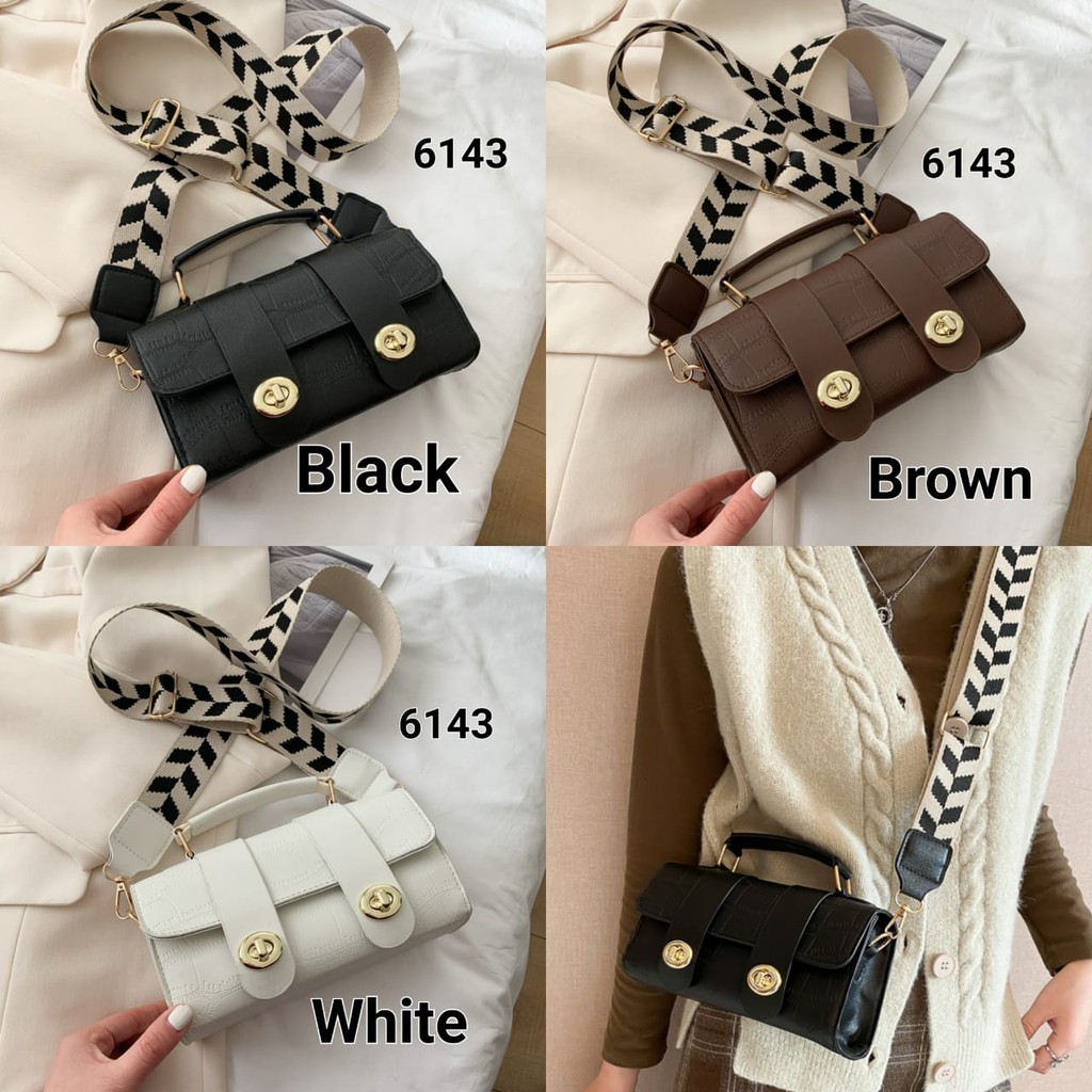 TAS SELEMPANG WITH HANDLE ~ 6143 ~ (SALE)