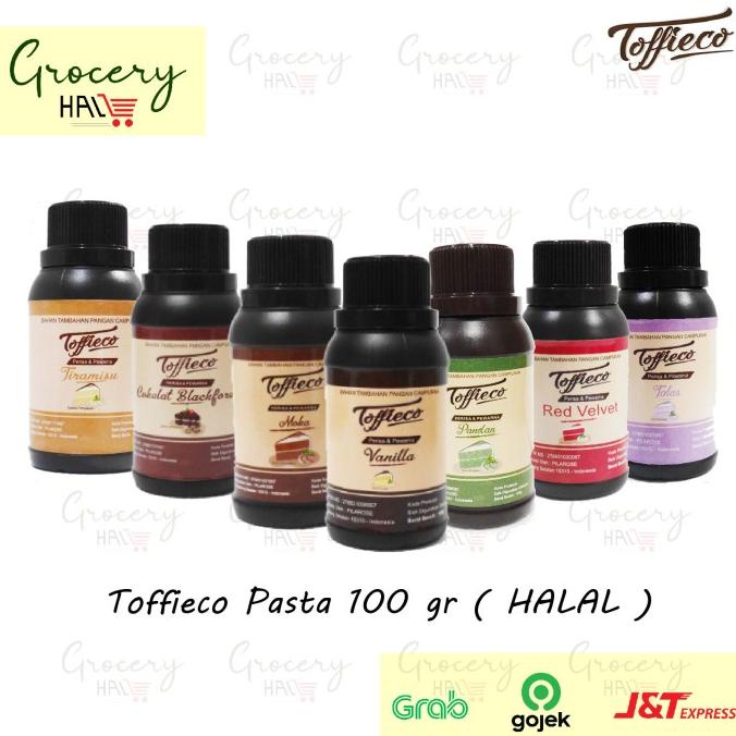 

favorit] TOFFIECO PASTA 100 GRAM ANEKA RASA [ Red Velvet / Mocca / Dll ]