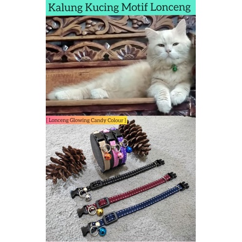 Kalung Kucing Lonceng / Kalung Anjing/ Kalung Lonceng Glowing