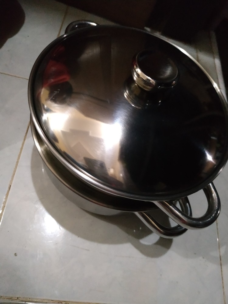 Bima Prima Panci Kukus / Pot & Steamer / 20 Cm Stainless Inox Premium