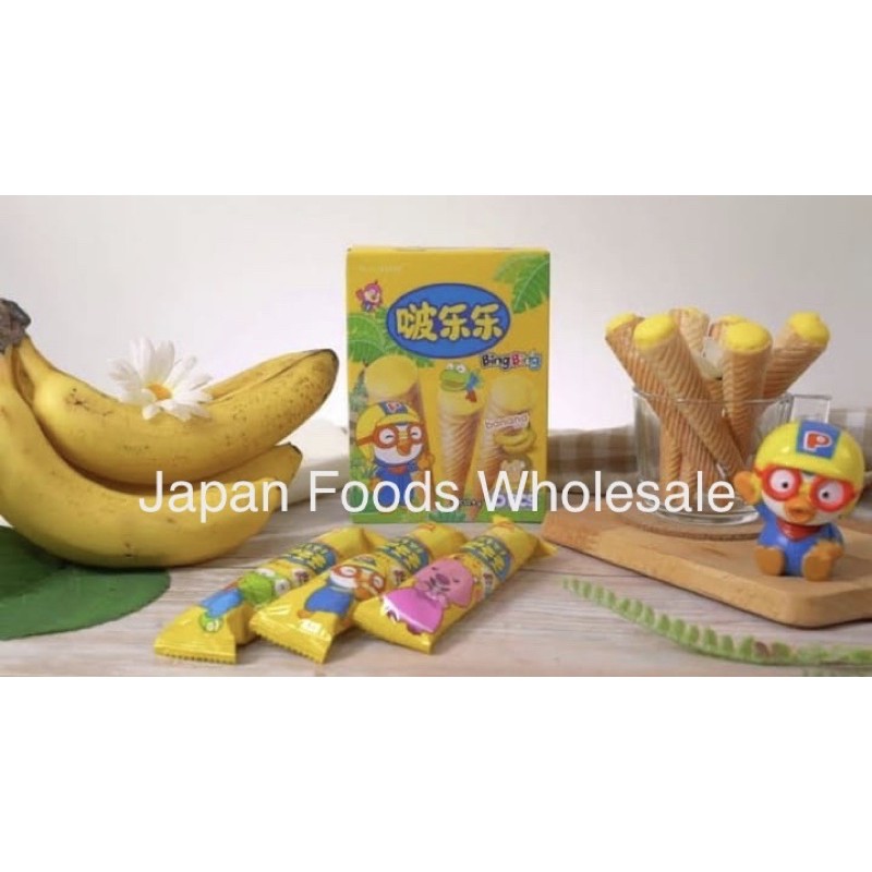 

Pororo Ice Cone Banana 54gr / cemilan impor / snack korea