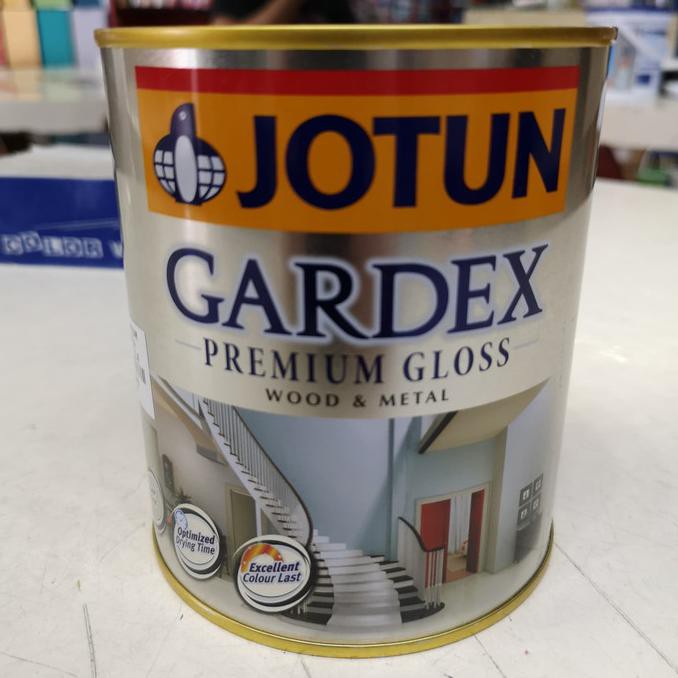 

CAT MINYAK TINTING JOTUN GARDEX PREMIUM GLOSS 0,9 LT CAT KAYU DAN BESI