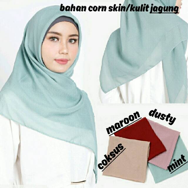 Jilbab Bahan Jagung