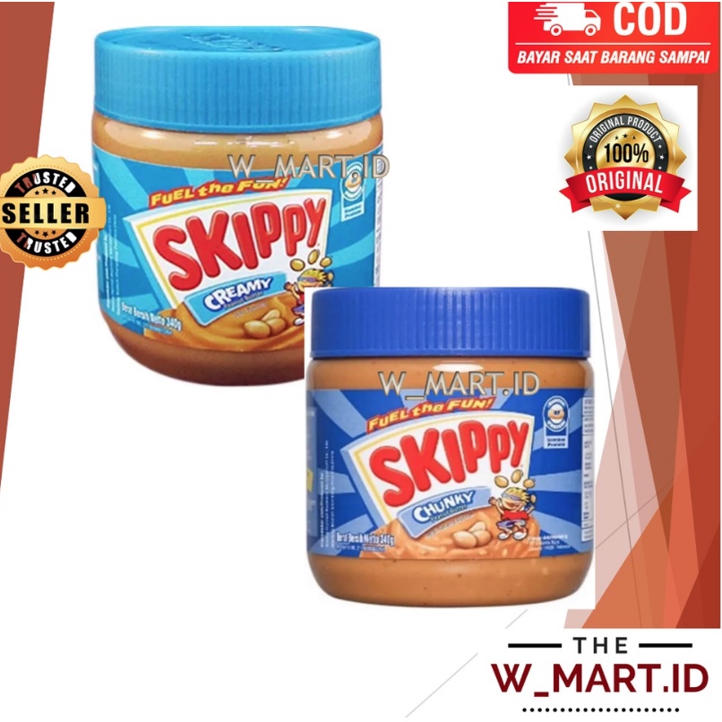 

SKIPPY CREAMY CHUNKY PEANUT BUTTER JAM 170 GR