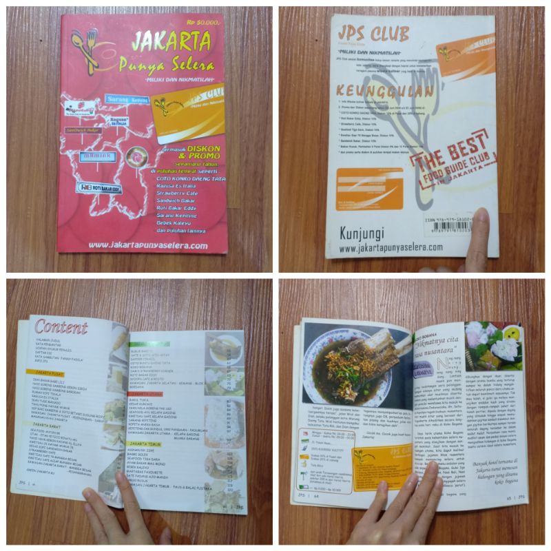 Buku Kuliner Jakarta Punya Selera