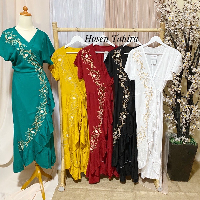 dress kimono bordir bali