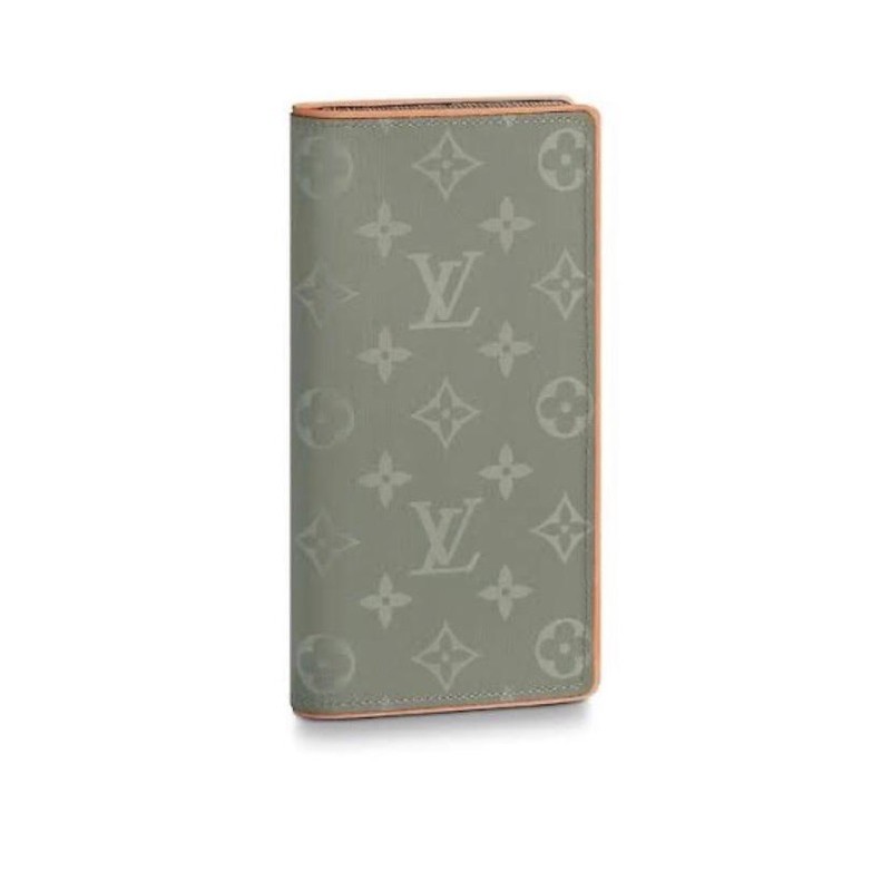 TERMURAH ready stock louis vuitton titanium gray wallet original