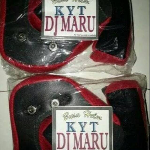 Busa pipi kanan kiri helm KYT dj maru kancing besik kancing plastik murah kualitas mewah