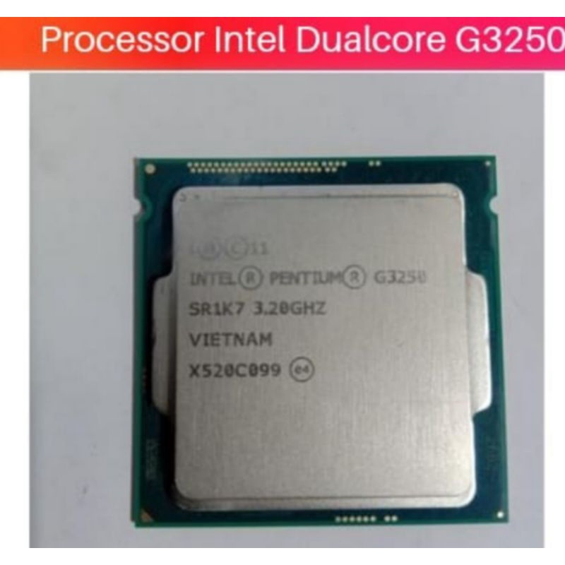 PROCESSOR INTEL DUAL CORE G3250 TRAY LGA 1150