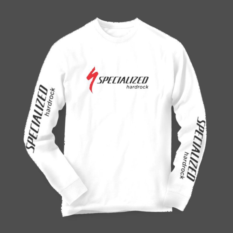 kaos gowez lengan panjang specialized cotton combad 30s