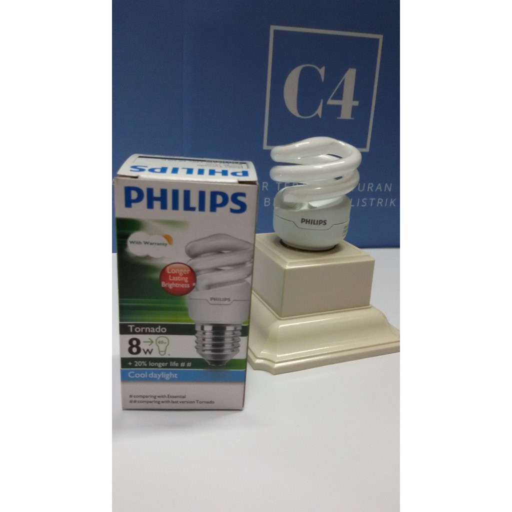 Philips Tornado 8w