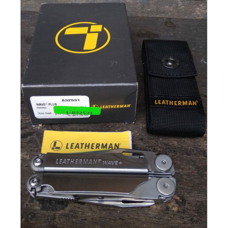 leatherman wave plus multitool  original