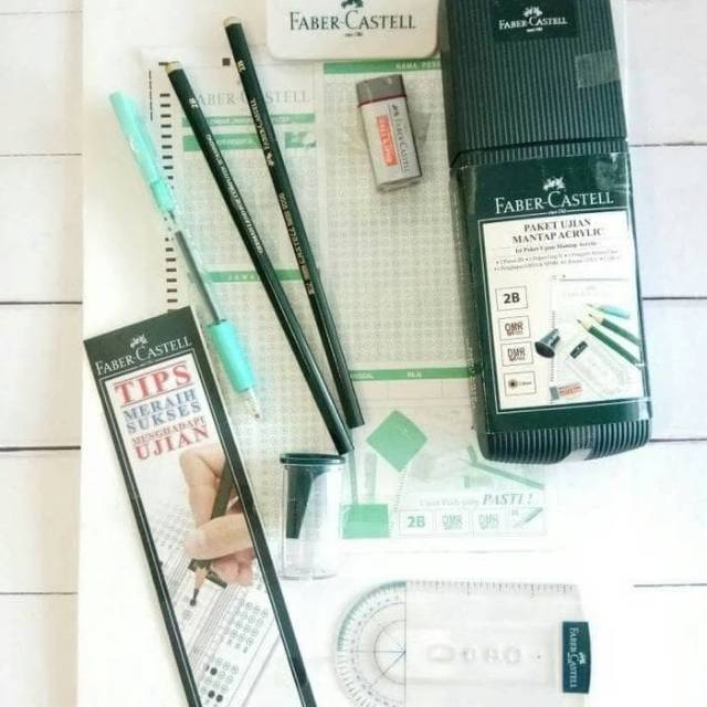 

Faber Castell Paket Ujian Mantap Pensil 2B