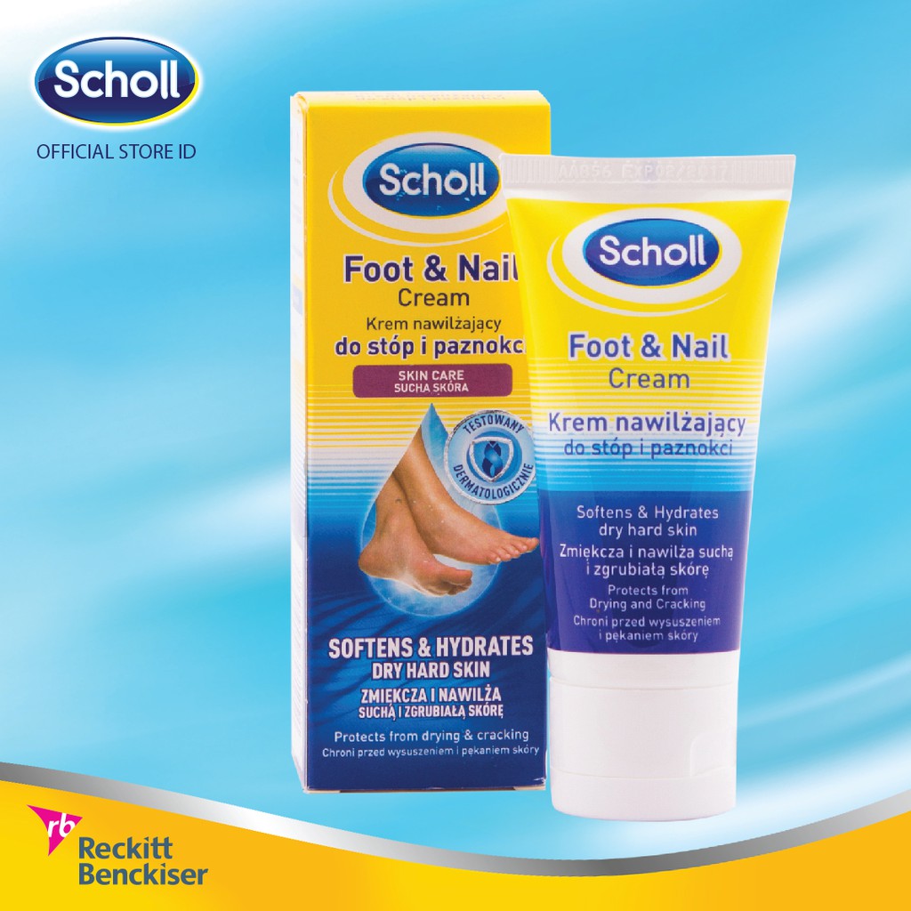 Scholl Foot and Nail Cream / Krim Kaki 60 mL