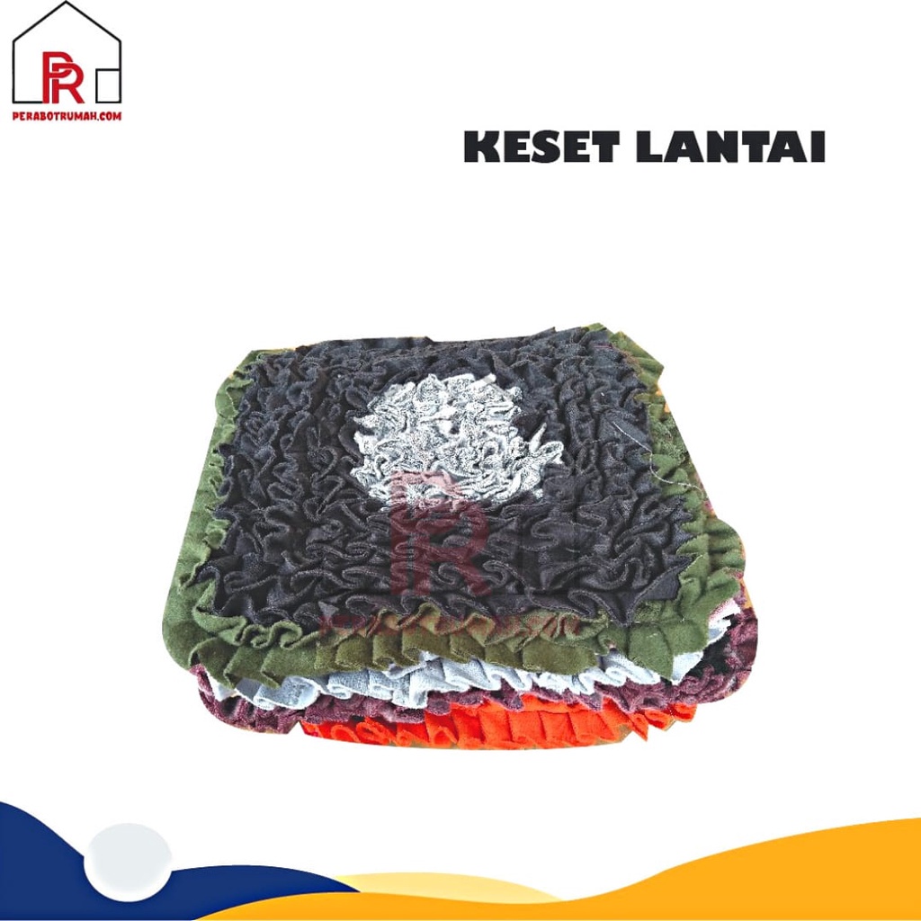 KESET LANTAI / KESET JAMBUL / KESET KAIN JAHITAN RAPI