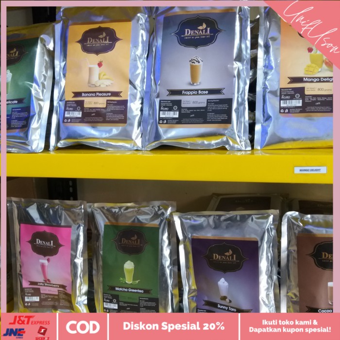 

⭐COD⭐ DENALI POWDER MATCHA GREENTEA 800gr