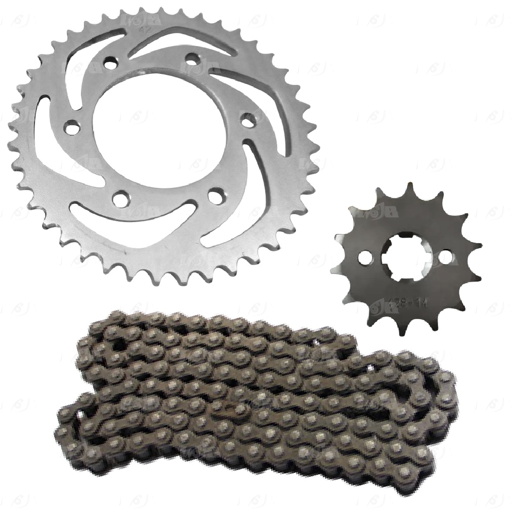 Aspira GearSet Vixion Lama Old 110H Drive Chain Rantai Roda Gir Depan Gear Belakang Motor