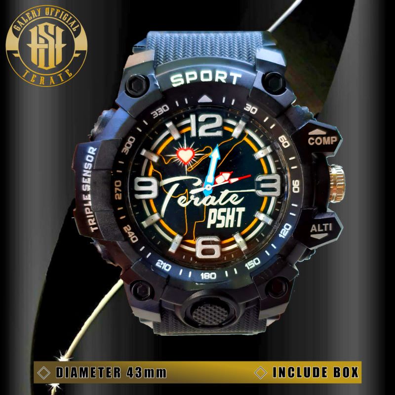 JAM TANGAN PSHT JAM SPORT PSHT JAM TANGAN PRIA
